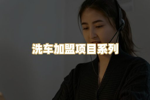 洗车加盟项目系列